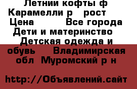 Летнии кофты ф.Карамелли р.4 рост104 › Цена ­ 700 - Все города Дети и материнство » Детская одежда и обувь   . Владимирская обл.,Муромский р-н